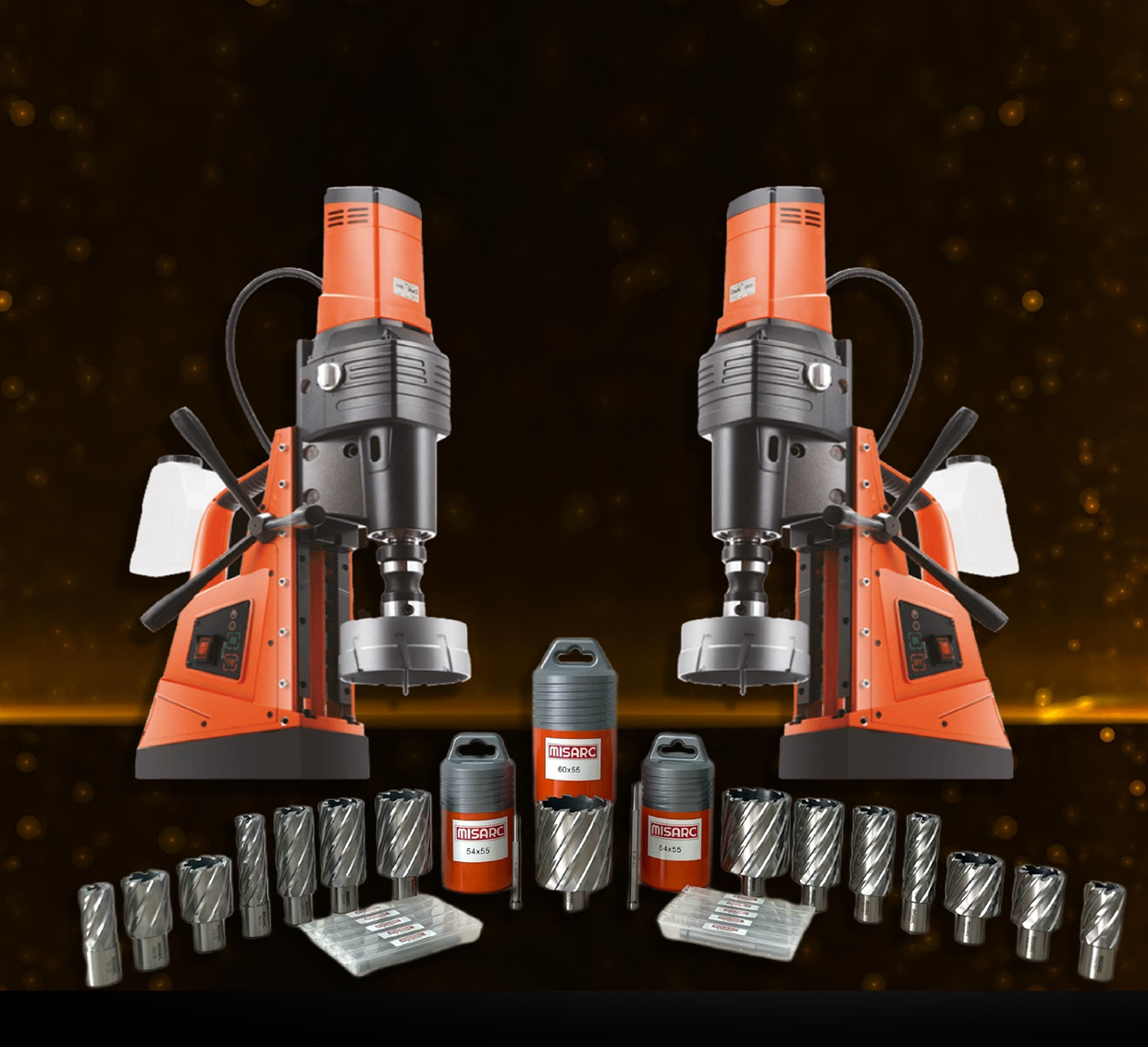 MISARC magnetic drill machine